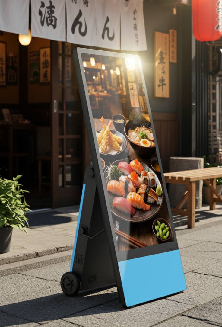 43インチ屋外用電子LED看板